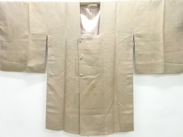 線描き模様道行コート